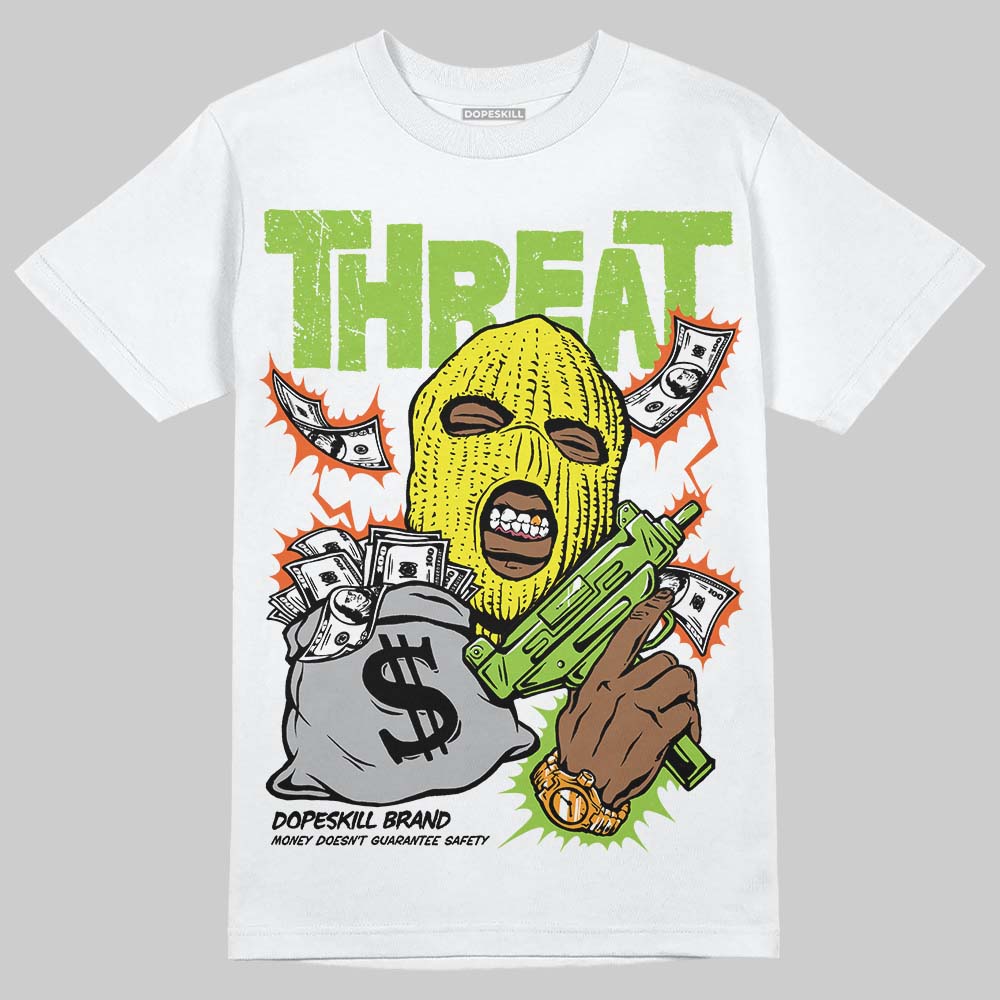 Neon Green Collection superstreetwear T-Shirt Under Threat Graphic