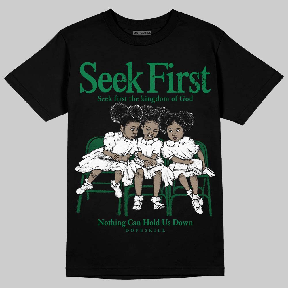 Green Collection superstreetwear T-Shirt New Seek First Graphic