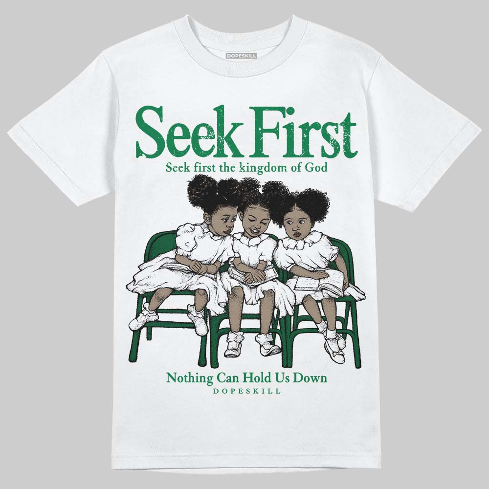 Green Collection superstreetwear T-Shirt New Seek First Graphic