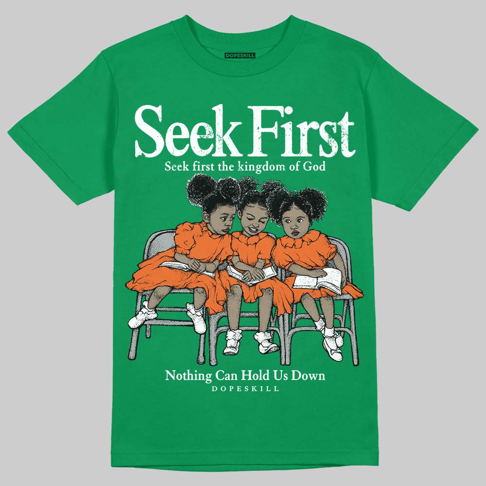 Green Collection superstreetwear T-Shirt New Seek First Graphic
