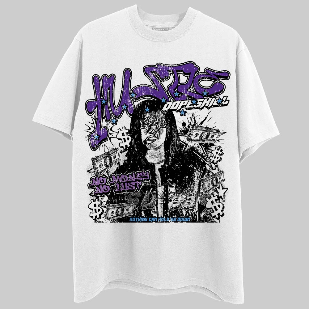 PURPLE Collection superstreetwear T-Shirt No Money No Lust Graphic