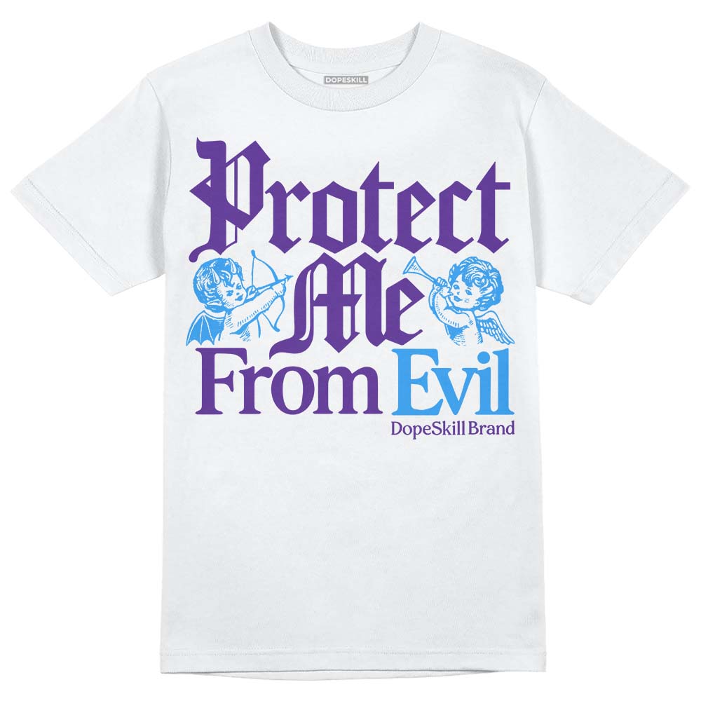 PURPLE Collection superstreetwear T-Shirt Protect Me From Evil Graphic