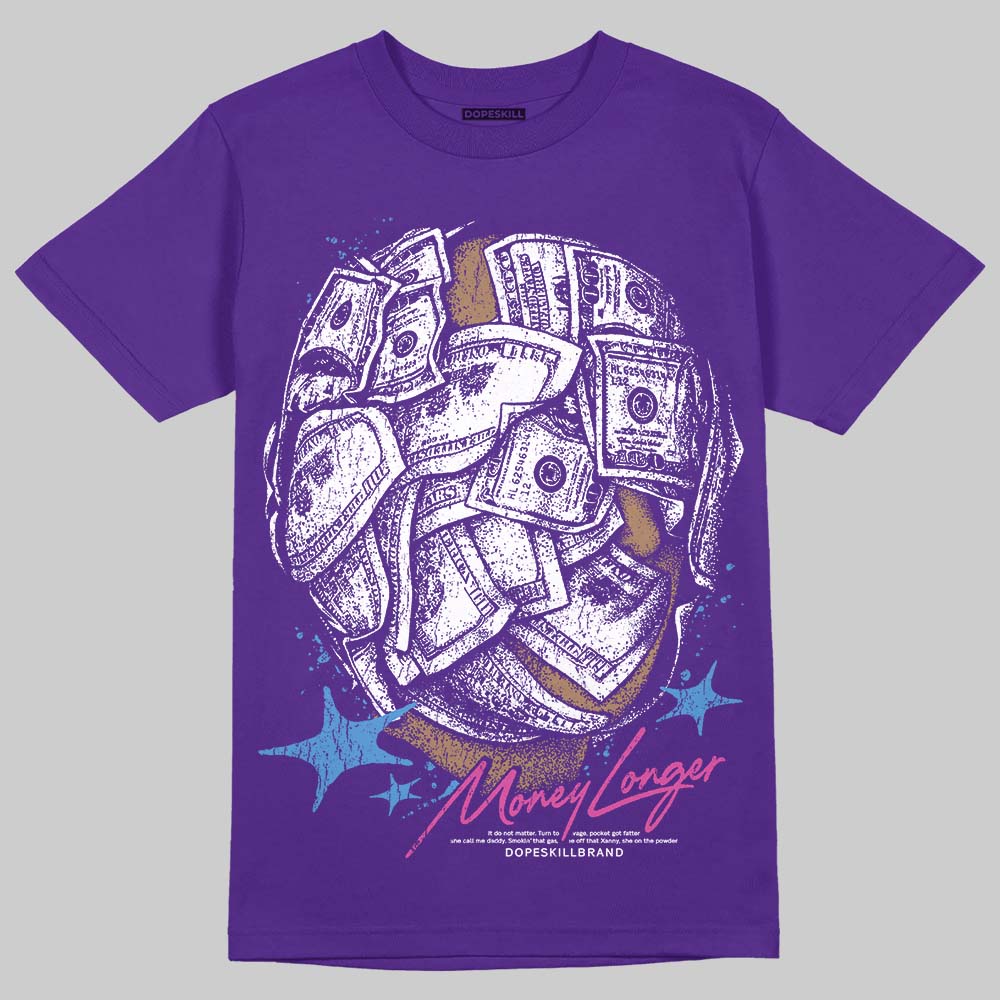 PURPLE Collection superstreetwear T-Shirt Money Longer Graphic