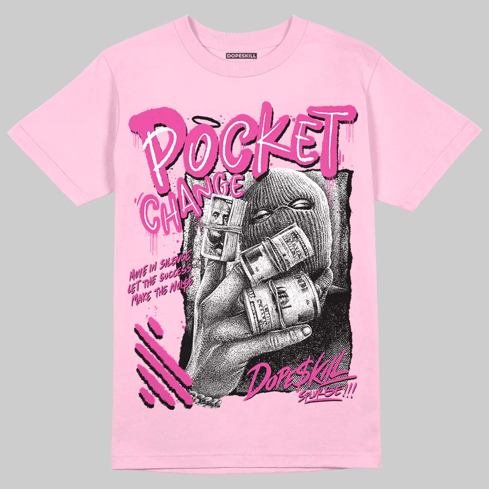 Pink Collection superstreetwear T-Shirt Pocket Change Graphic
