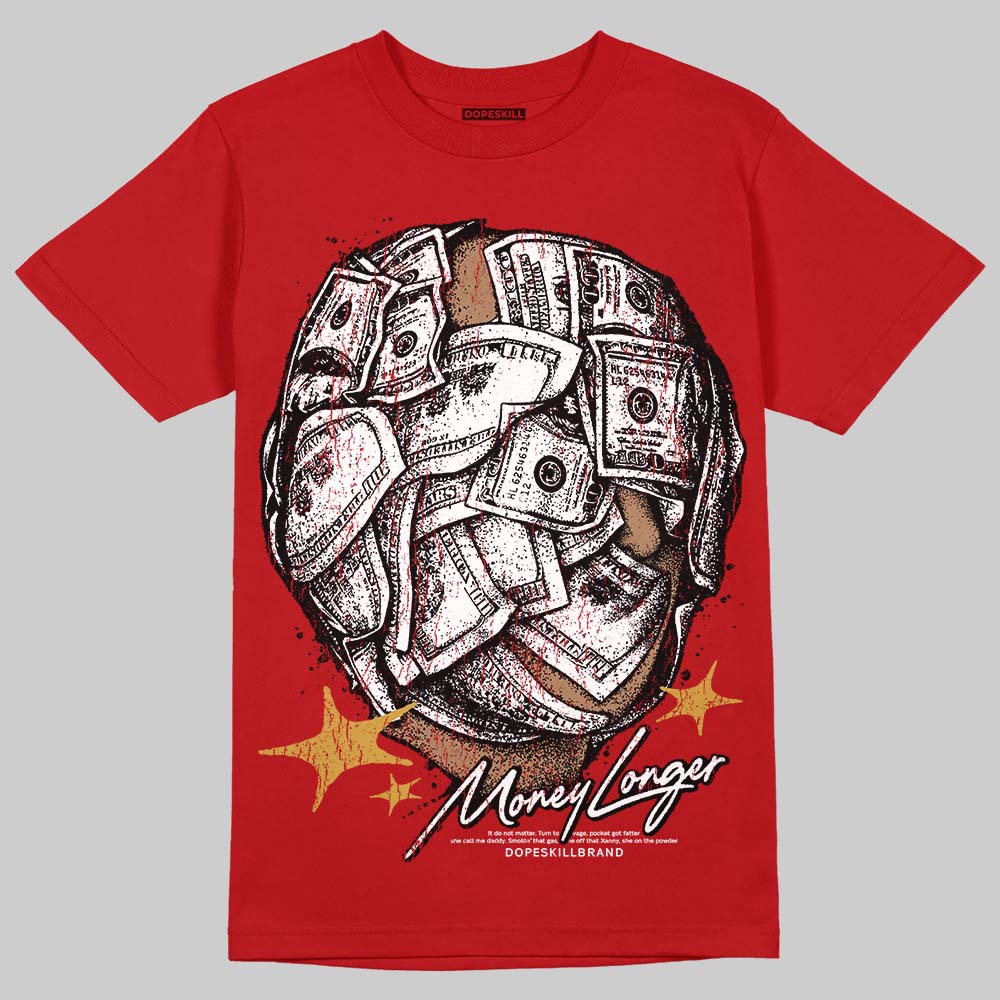 Red Collection superstreetwear T-Shirt Money Longer Graphic