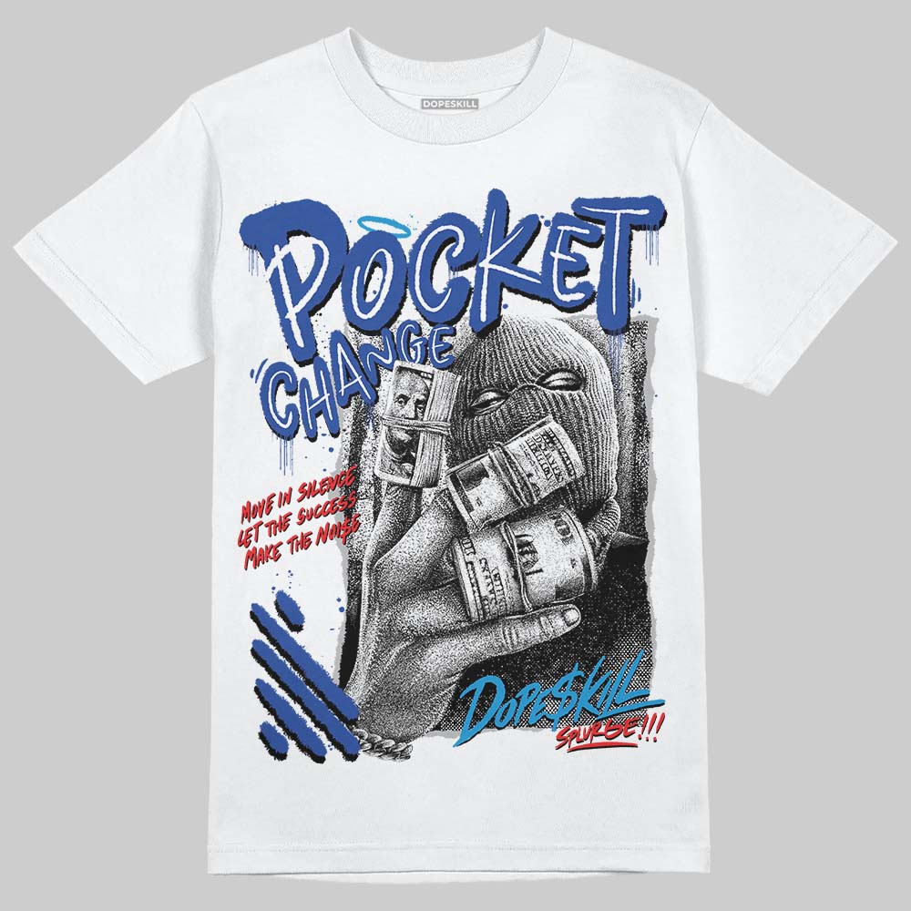Royal Blue Collection superstreetwear T-Shirt Pocket Change Graphic
