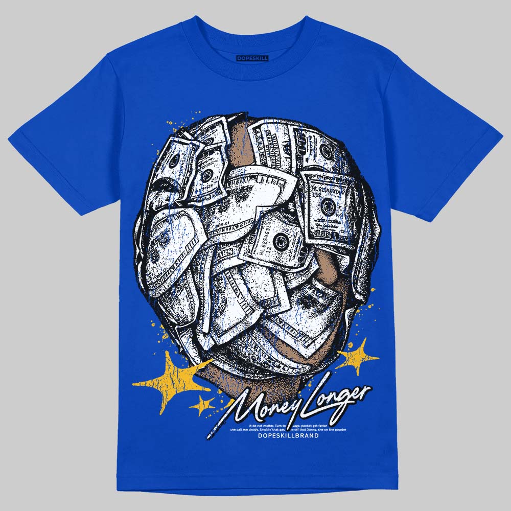 Royal Blue Collection superstreetwear T-Shirt Money Longer Graphic