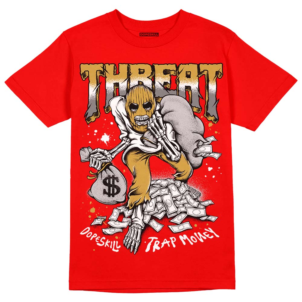 Red Collection superstreetwear Red T-shirt Threat Graphic