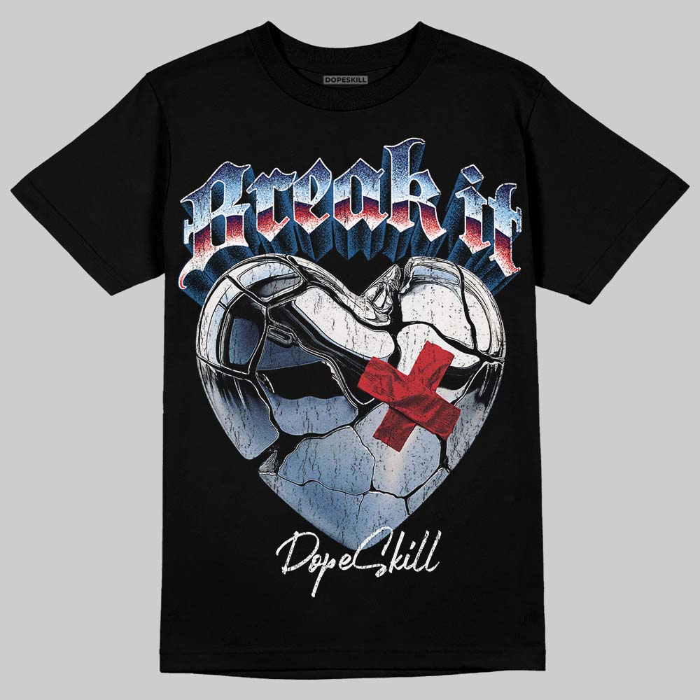 University Blue Collection superstreetwear T-Shirt Break It Graphic