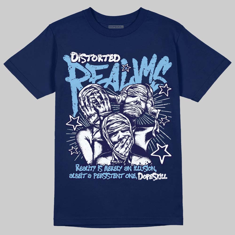 University Blue Collection superstreetwear T-Shirt Distorted Realms Graphic