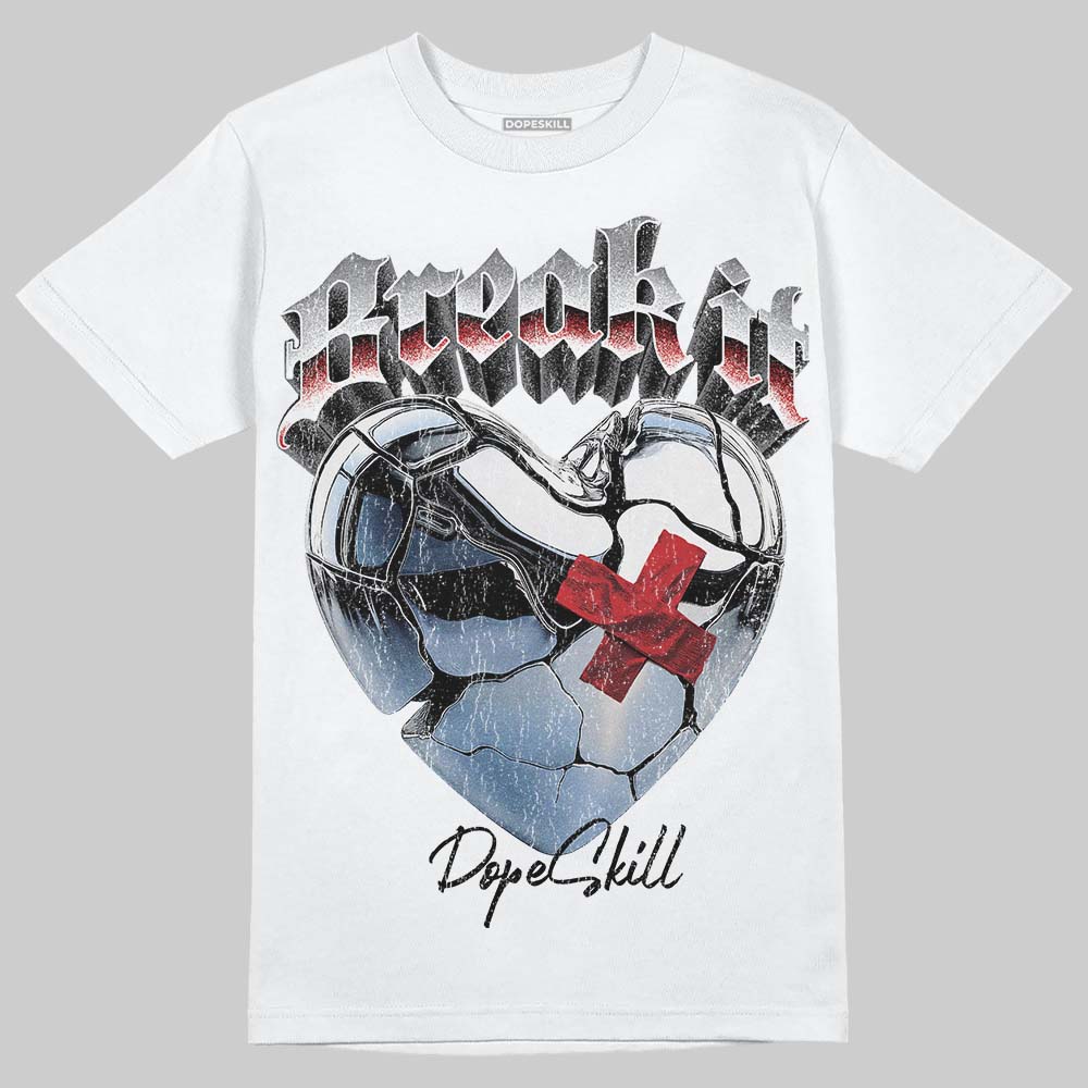 White Cement 4s superstreetwear T-Shirt Break It Graphic