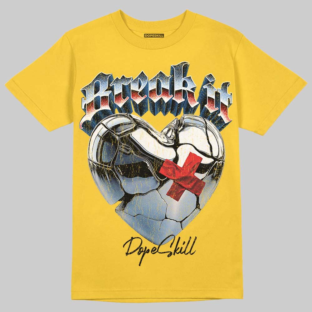 Yellow Collection superstreetwear T-Shirt Break It Graphic