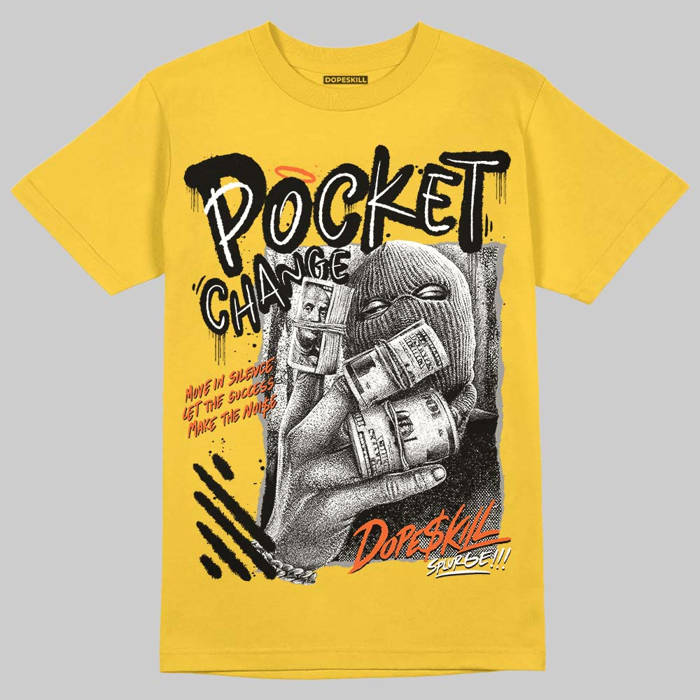 Yellow Collection superstreetwear T-Shirt Pocket Change Graphic