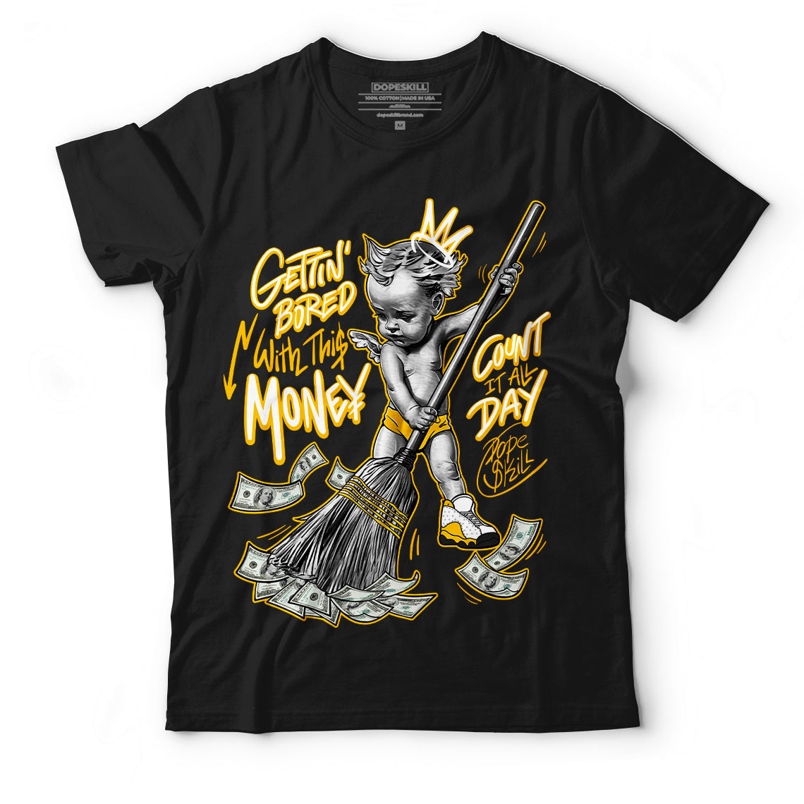 AJ 13 Del Sol superstreetwear T-Shirt Gettin Bored With This Money Graphic