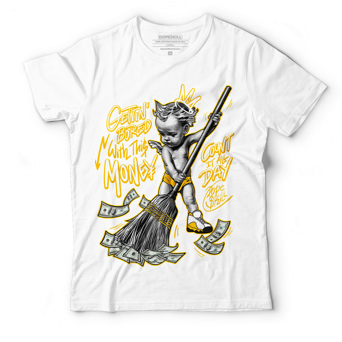 AJ 13 Del Sol superstreetwear T-Shirt Gettin Bored With This Money Graphic