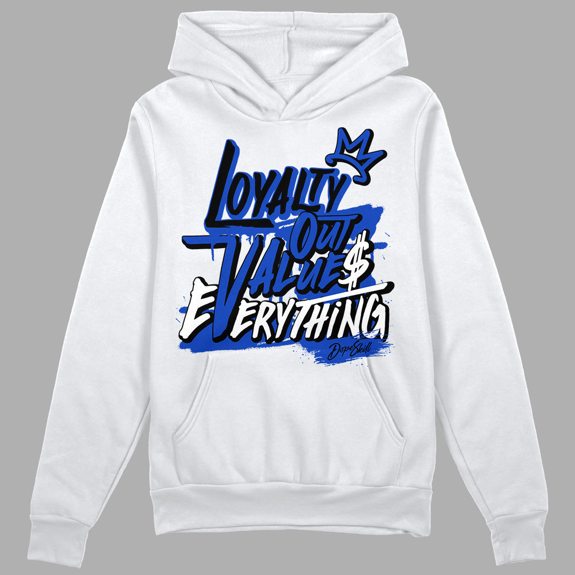 Hyper Royal 12s superstreetwear Hoodie Sweatshirt LOVE Graphic