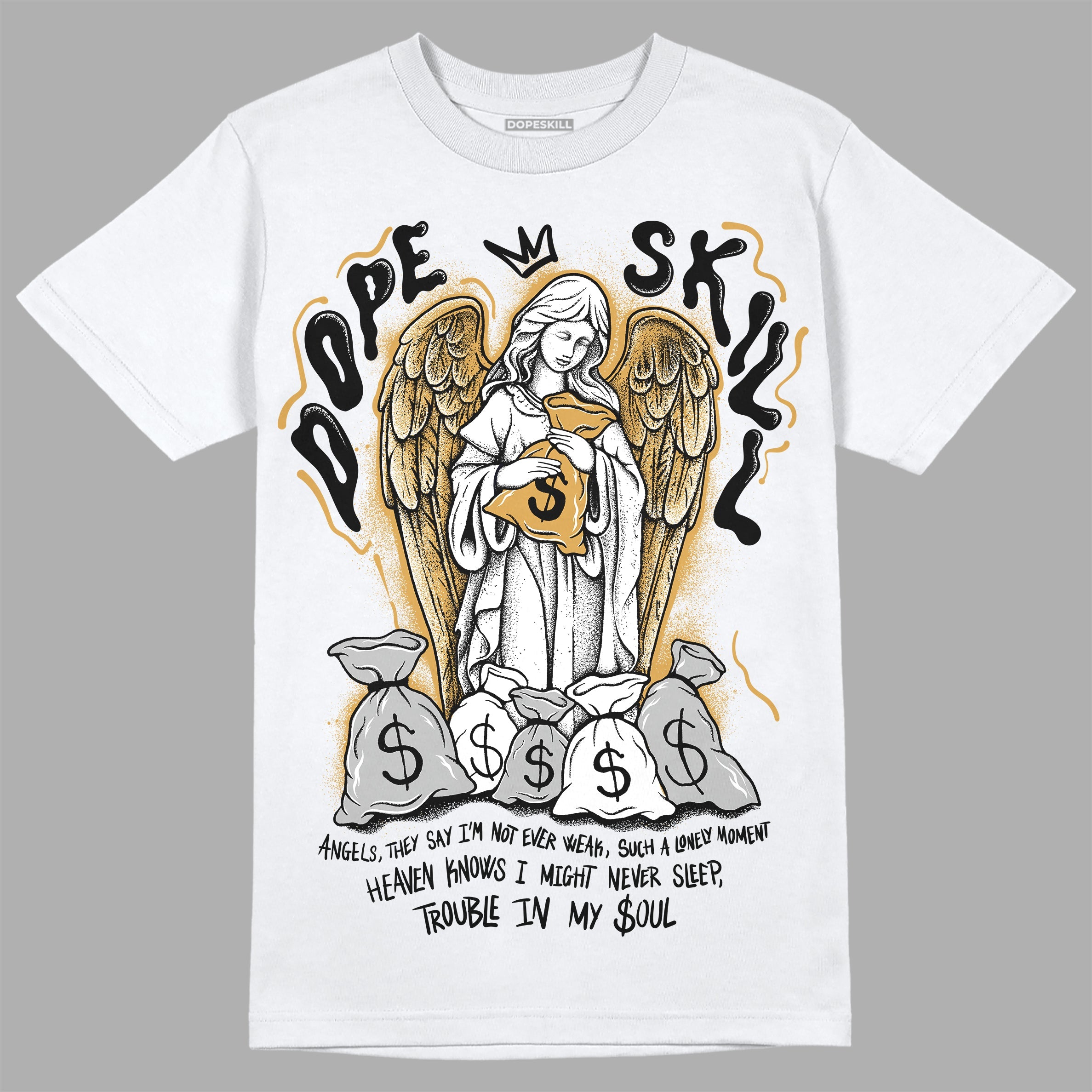 Gratitude 11s superstreetwear T-Shirt Angels Graphic