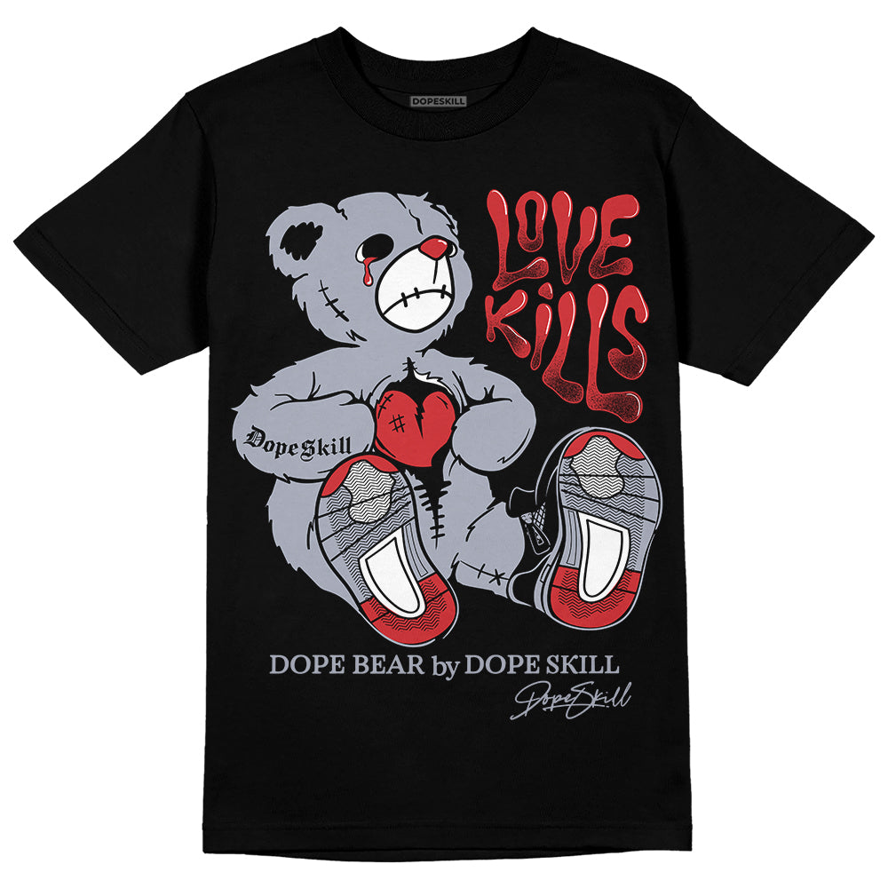 Bred Reimagined 4s superstreetwear T-Shirt Love Kills Graphic
