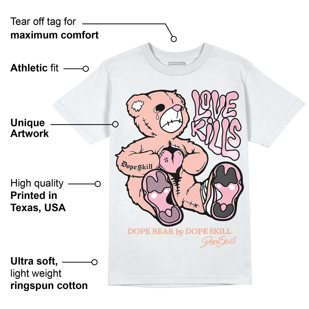 Legend Pink 11s superstreetwear T-Shirt Love Kills Graphic