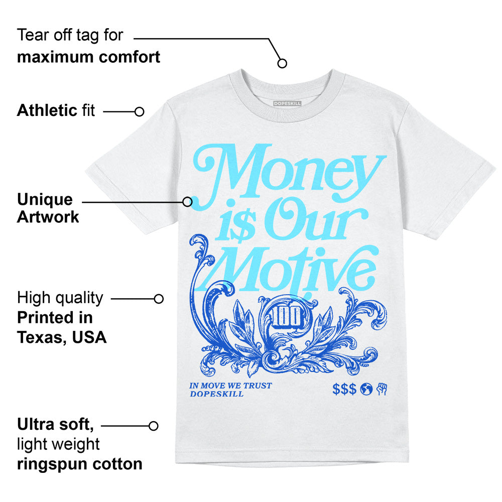 SB Dunk Argon superstreetwear T-Shirt Money Is Our Motive Typo Graphic