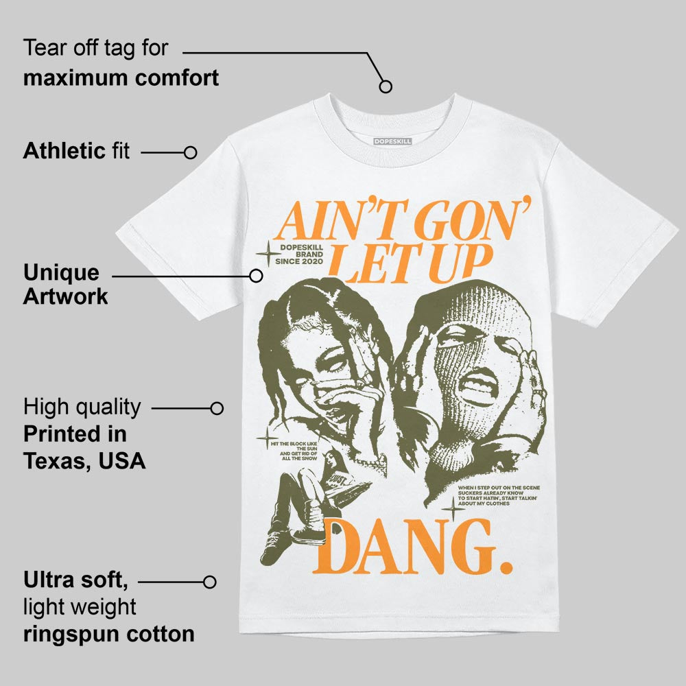 Olive Collection superstreetwear T-Shirt Ain't Gon' Let Up Graphic
