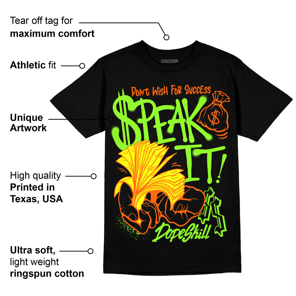 Neon Green Collection superstreetwear T-Shirt Speak It Graphic