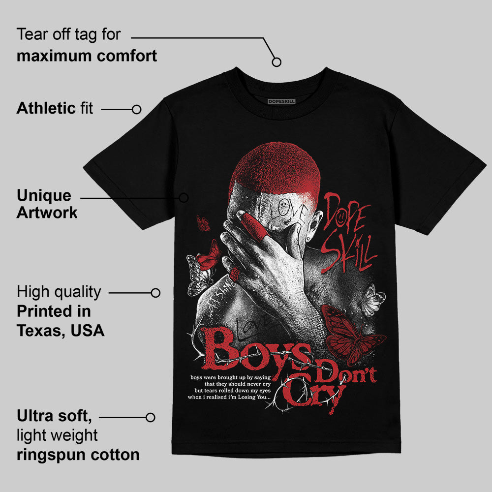 Flu Game 12s superstreetwear T-Shirt Boys Don't Cry Graphic