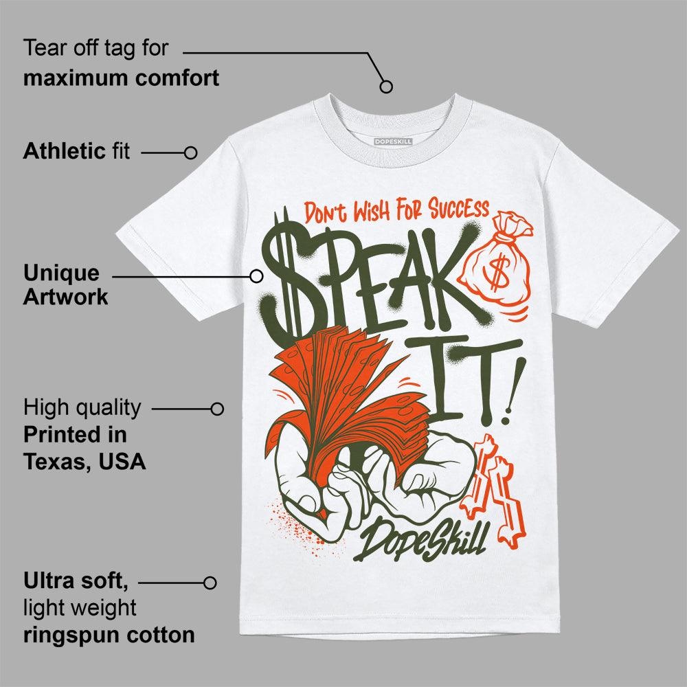 Olive Collection superstreetwear T-Shirt Speak It Graphic