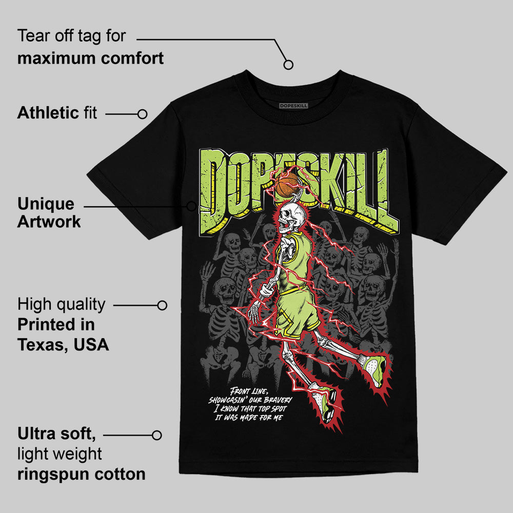 Bright Cactus 13s superstreetwear T-Shirt Thunder Dunk Graphic