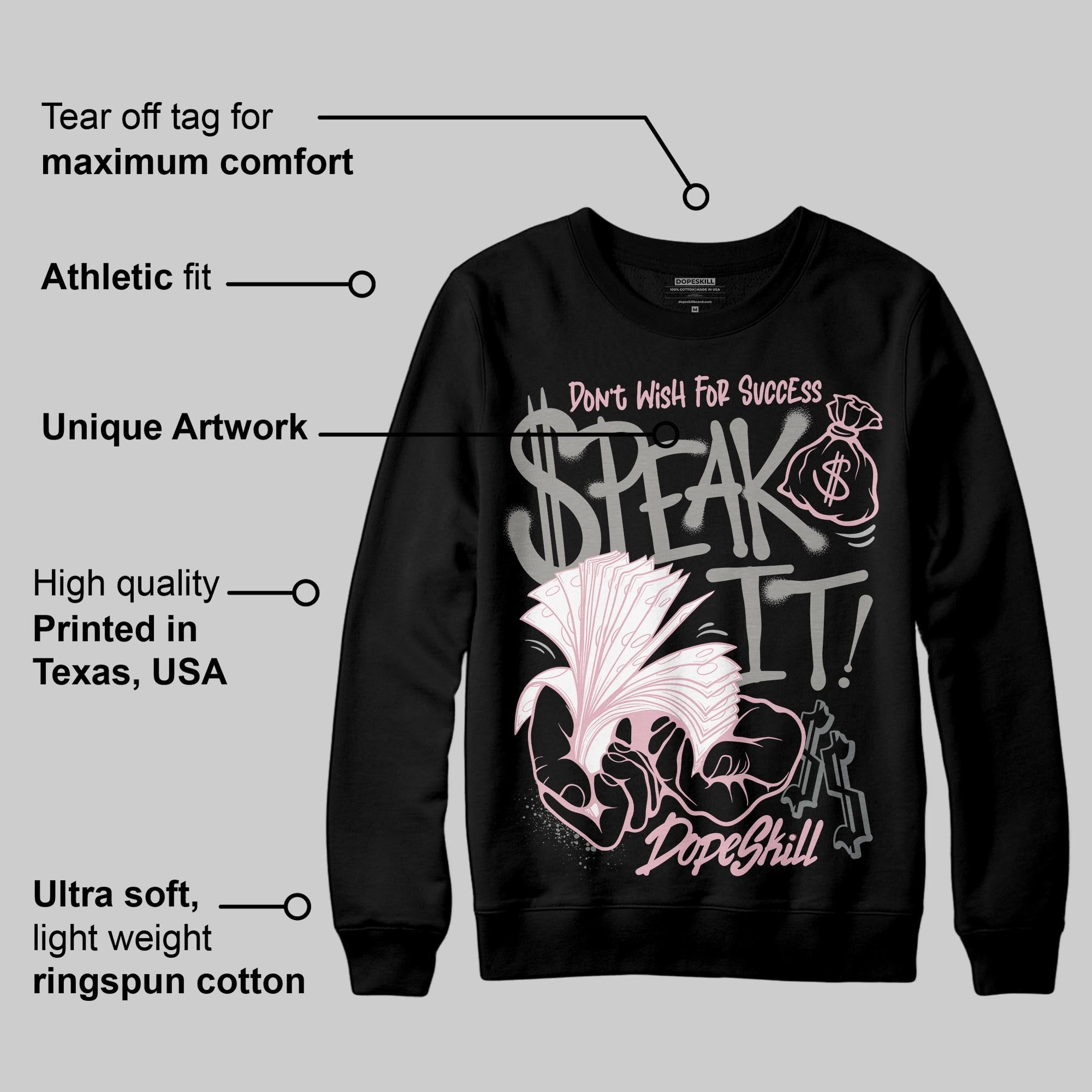 Max 95 OG ¡°Pink Foam¡± superstreetwear Sweatshirt Speak It Graphic