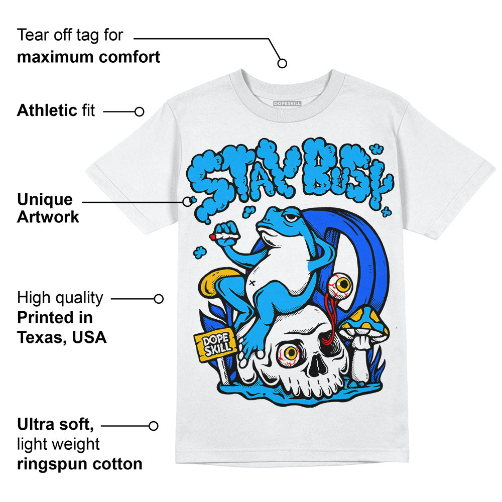 Royal Blue Collection superstreetwear T-Shirt Stay Busy Graphic