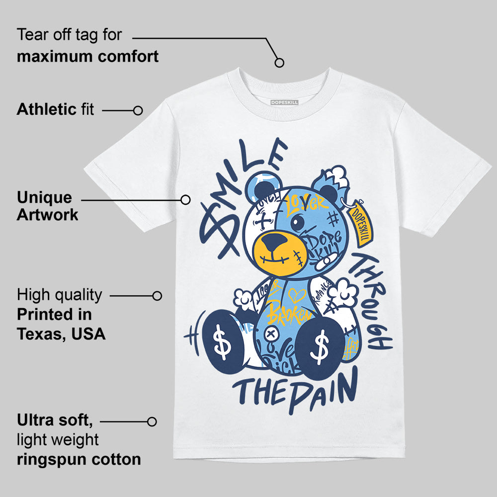 Retro Dunk From Above 4s superstreetwear T-Shirt Smile Through The Pain Graphic