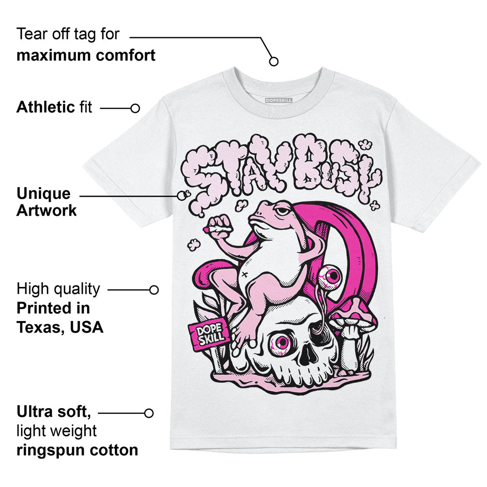 Pink Collection superstreetwear T-Shirt Stay Busy Graphic