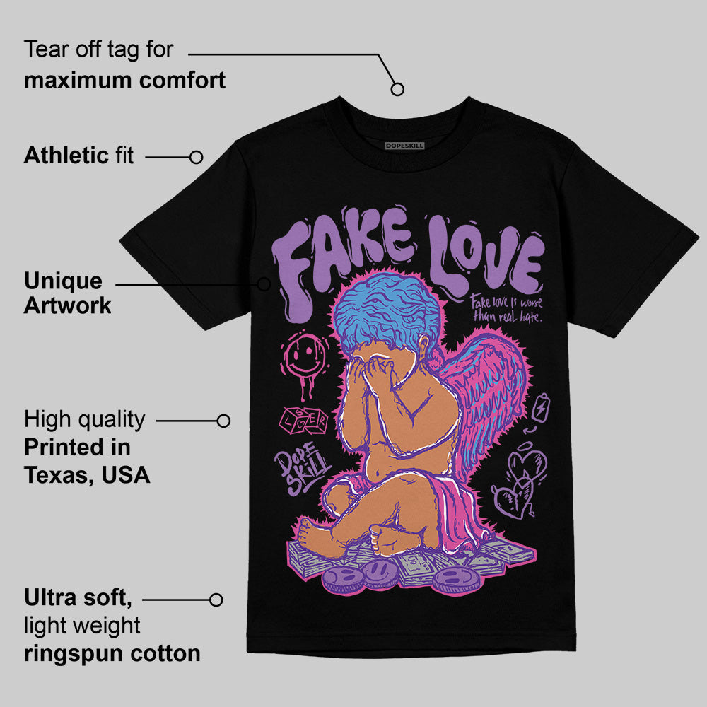 PURPLE Collection superstreetwear T-Shirt False Love Graphic