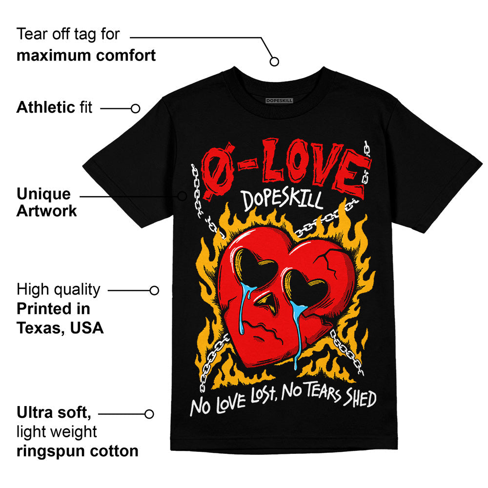 Red Collection superstreetwear T-Shirt Crying Heart Graphic