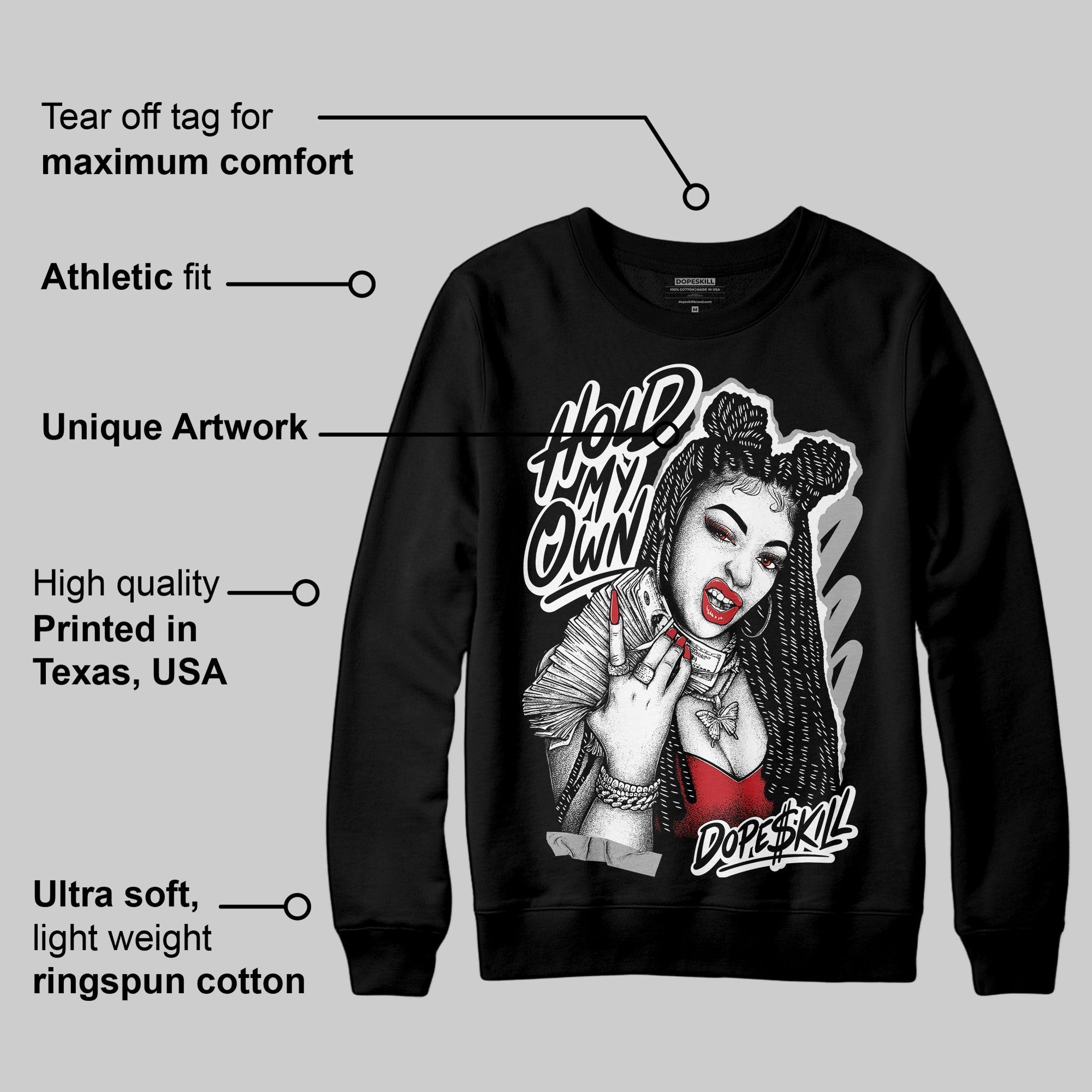Bred Velvet 11s superstreetwear Sweatshirt New H.M.O Graphic