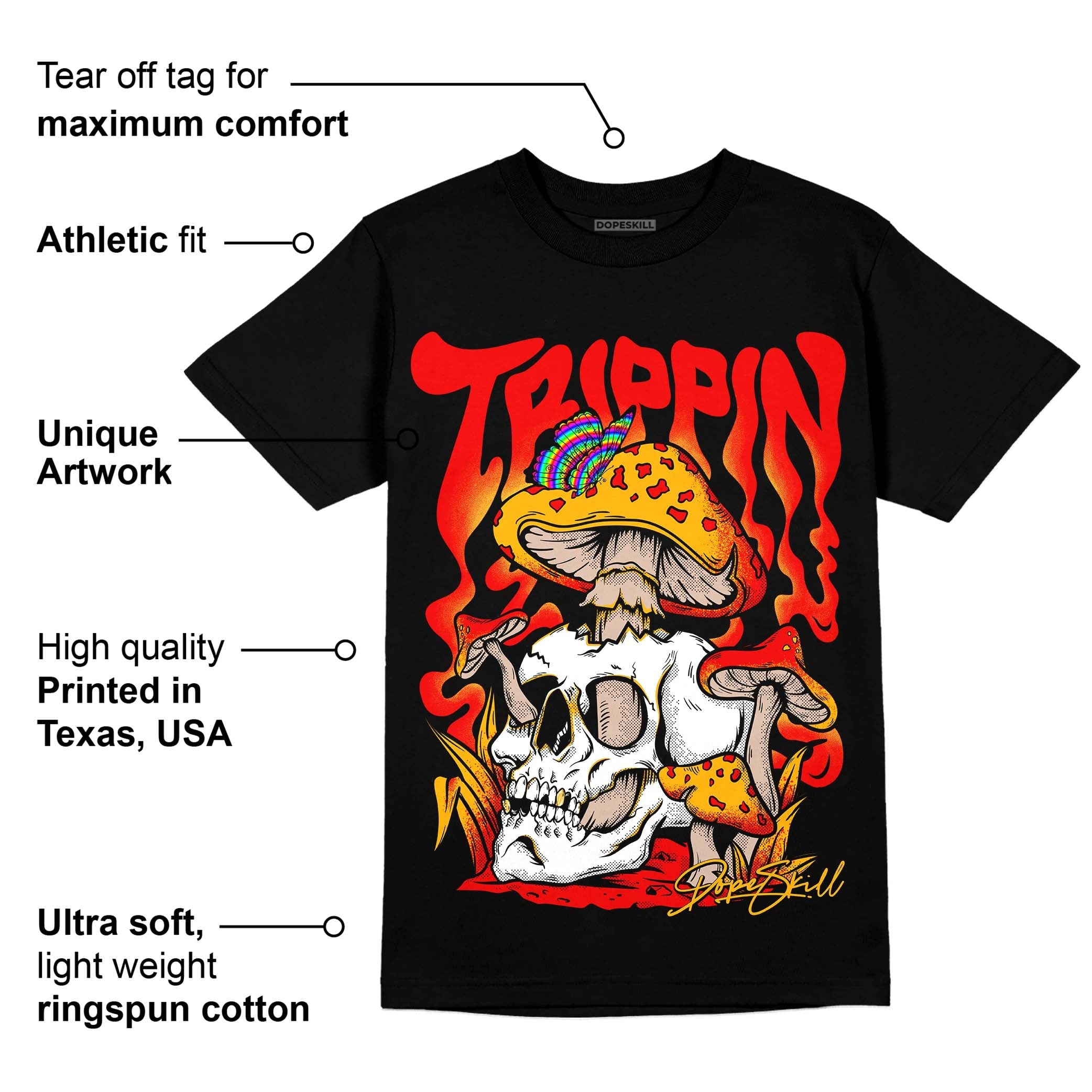 Red Collection superstreetwear T-Shirt Trippin Graphic