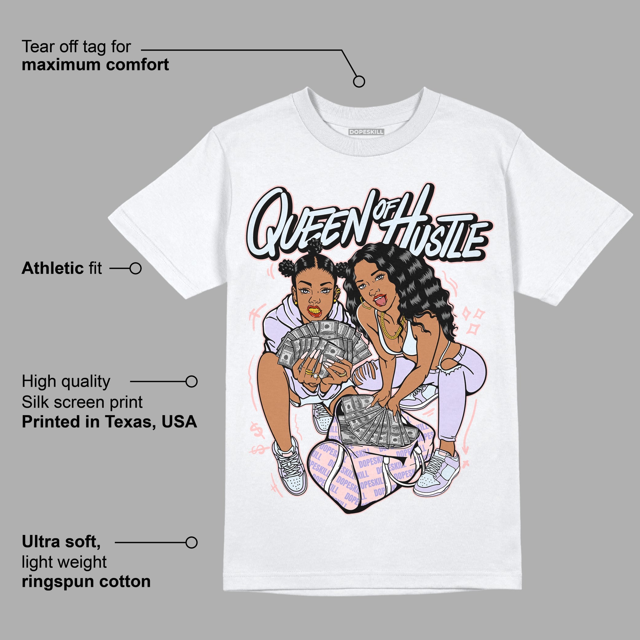 Easter Dunk Low superstreetwear T-Shirt Queen Of Hustle Graphic