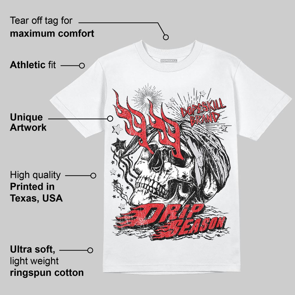 Red Cement 4S superstreetwear T-Shirt Drip Season Graphic