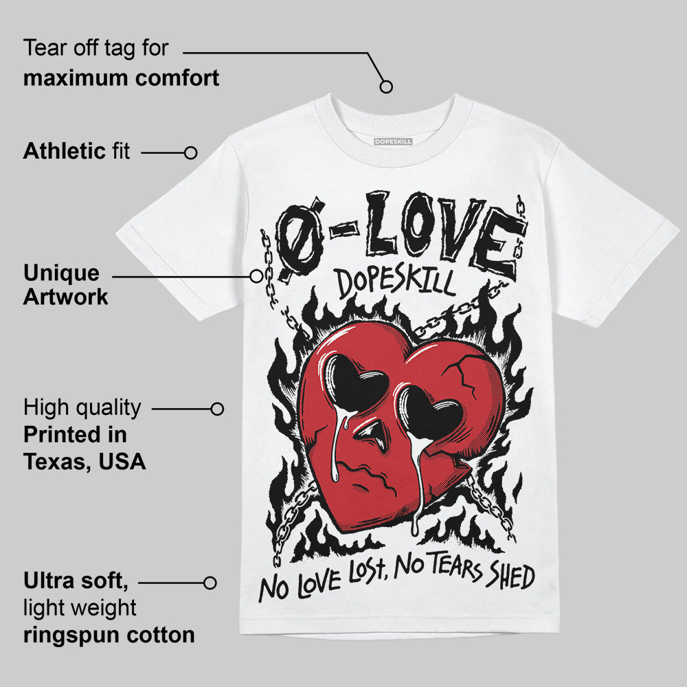 Bred 11s superstreetwear T-Shirt Crying Heart Graphic