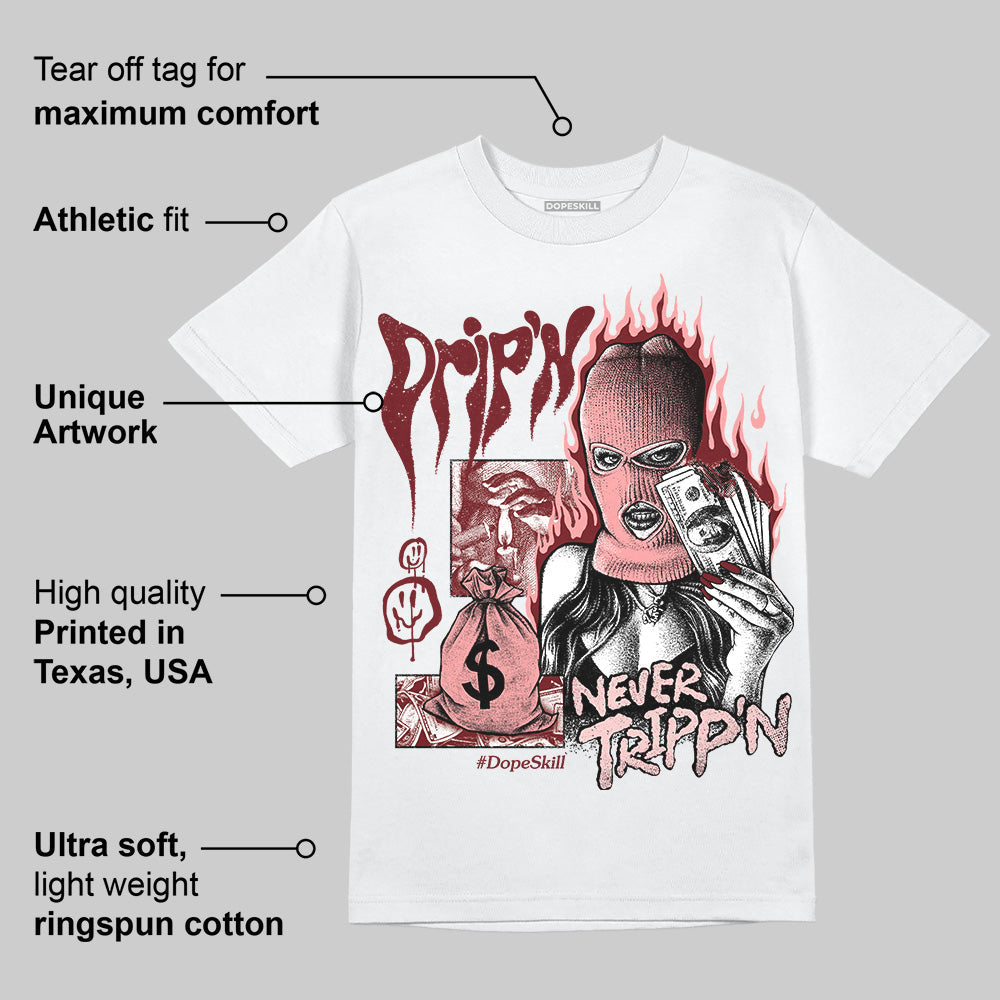 VALENTINE'S Day 3s superstreetwear T-Shirt Drip'n Never Tripp'n Graphic