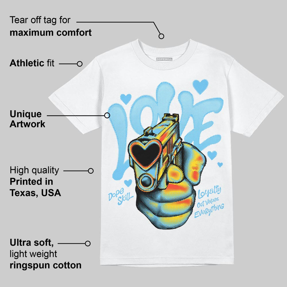Legend Blue 11s superstreetwear T-Shirt Love Shot Graphic