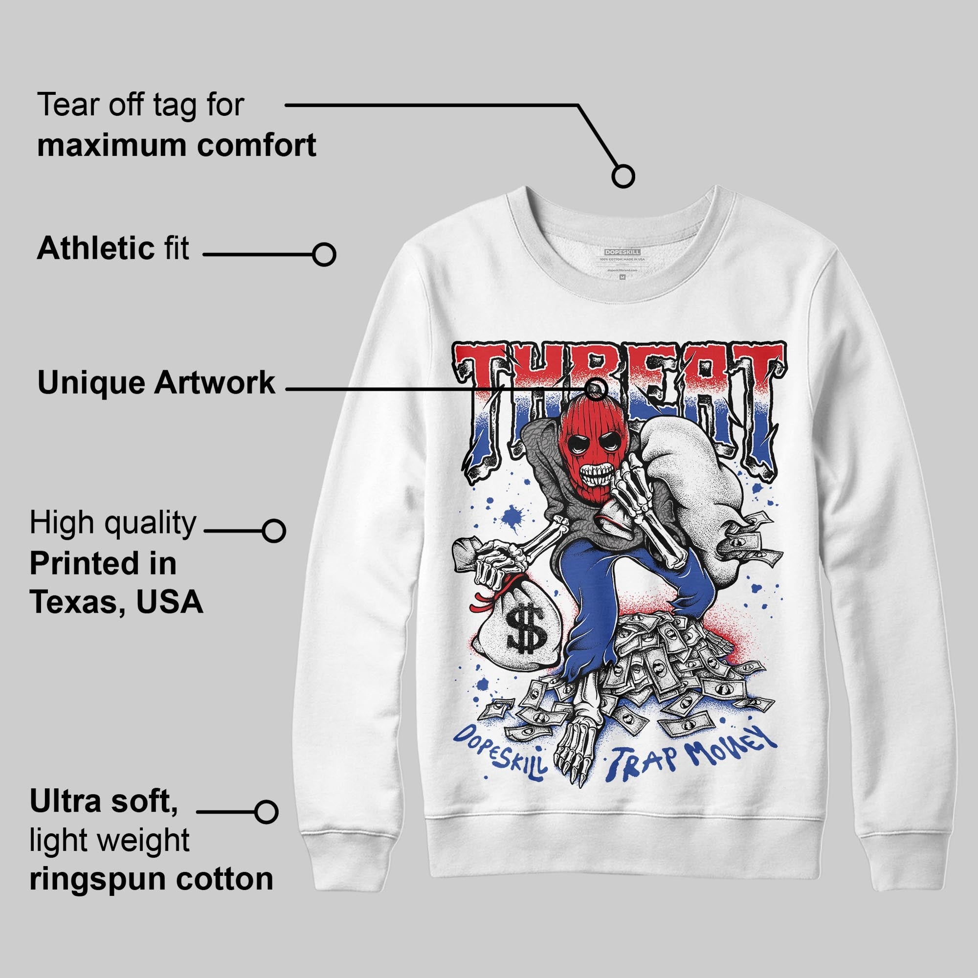Seoul 2.0 3s superstreetwear Sweatshirt Threat Graphic