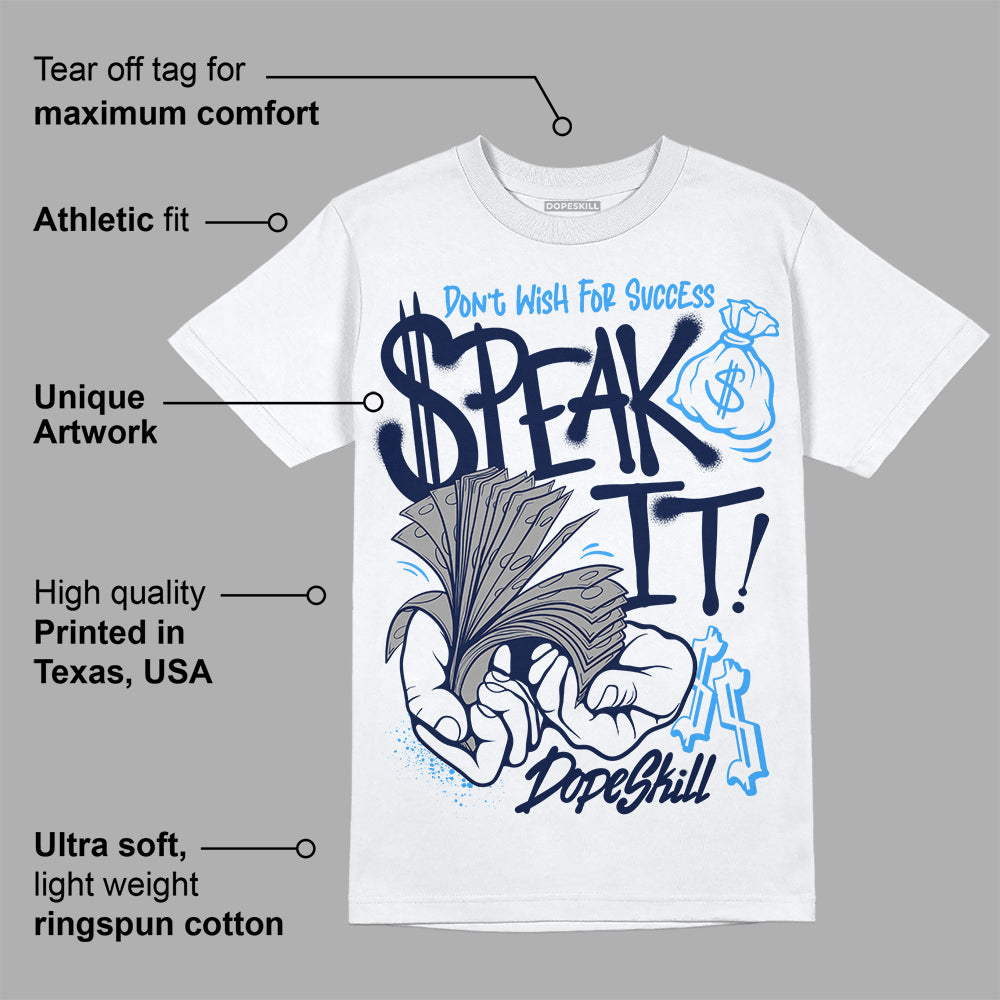 Midnight Navy 3s superstreetwear T-Shirt Speak It Graphic