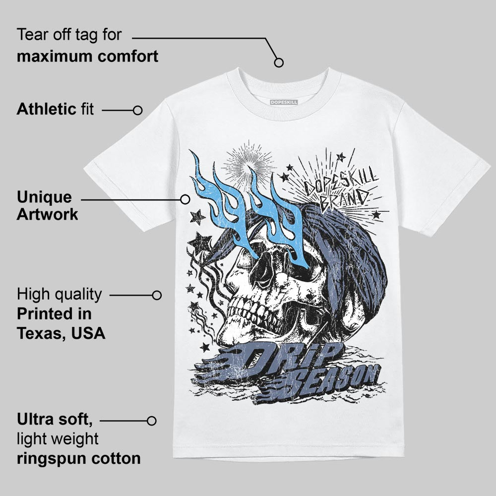 Diffused Blue 11s superstreetwear T-Shirt Drip Season Graphic