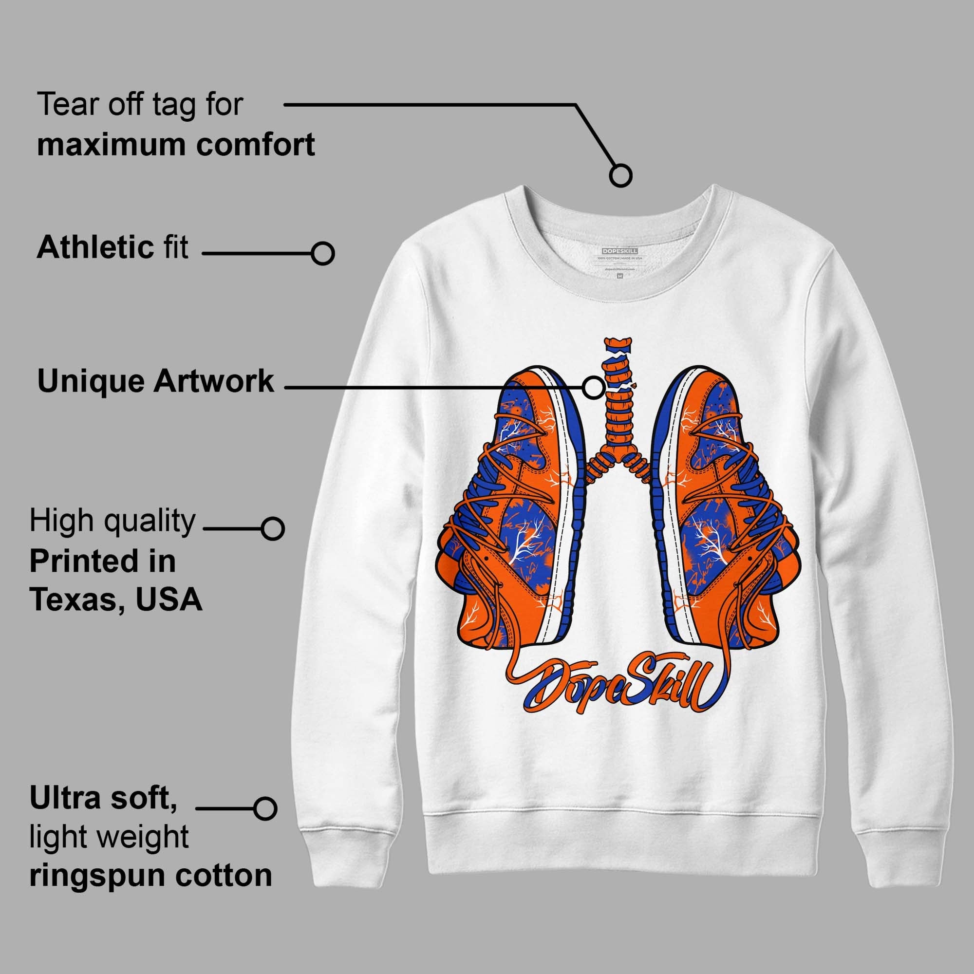 Dunk Low Futura Orange Blaze superstreetwear Sweatshirt Breathe Graphic