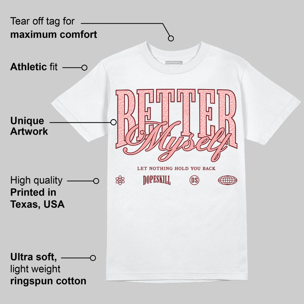 VALENTINE'S Day 3s superstreetwear T-Shirt Better Myself Graphic