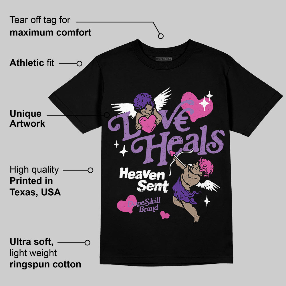 PURPLE Collection superstreetwear T-Shirt New Love Heals Graphic
