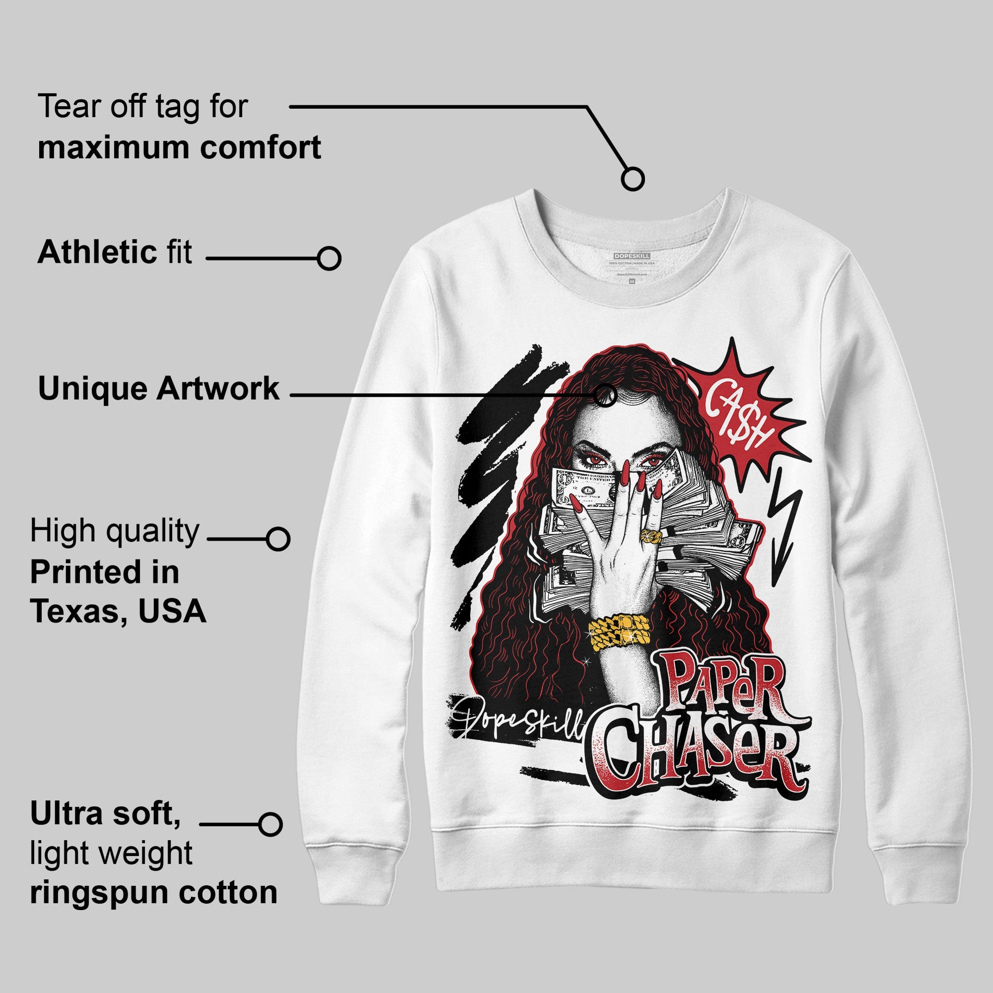 Bred 11s superstreetwear Sweatshirt NPC Graphic