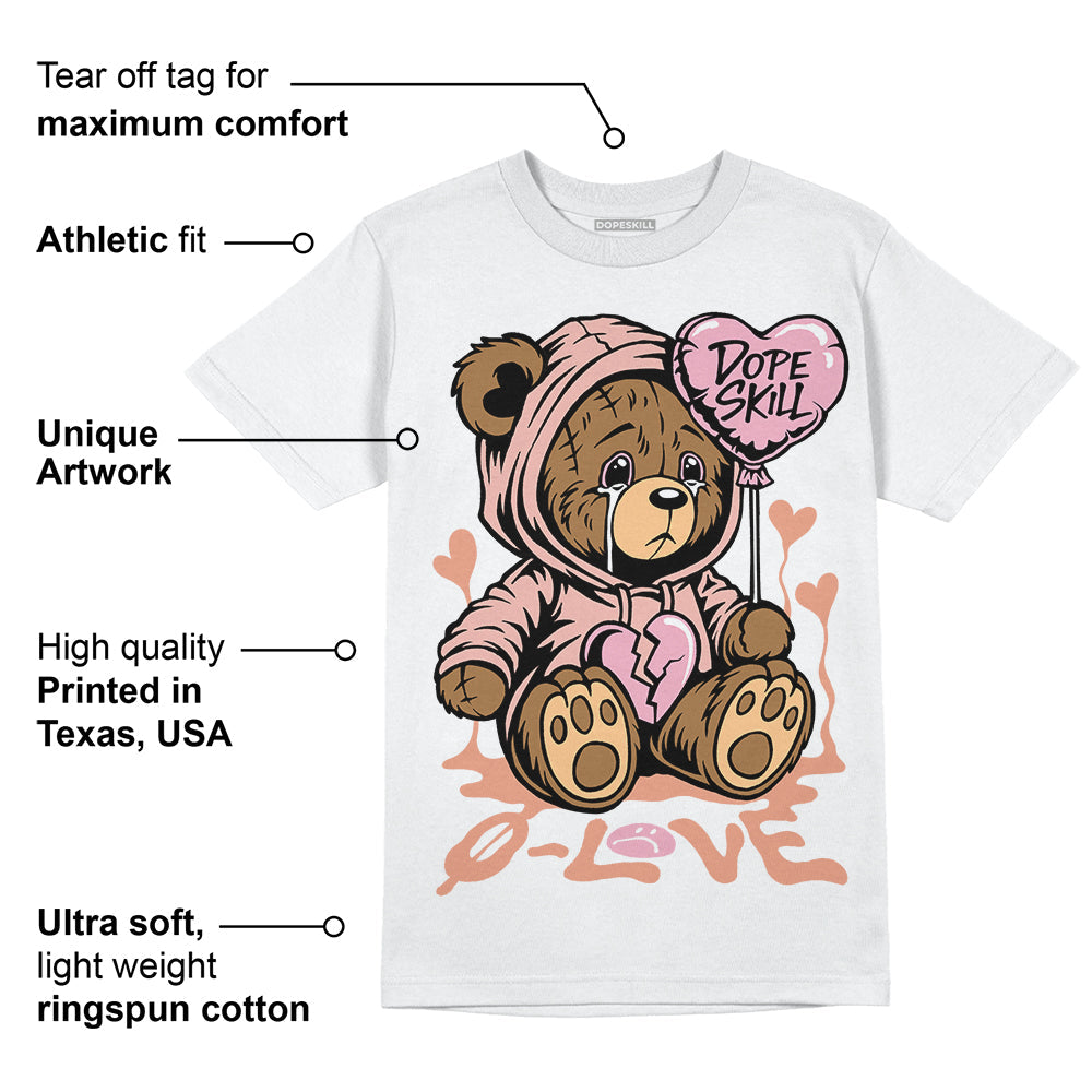 Legend Pink 11s superstreetwear T-Shirt Broken Bear Graphic